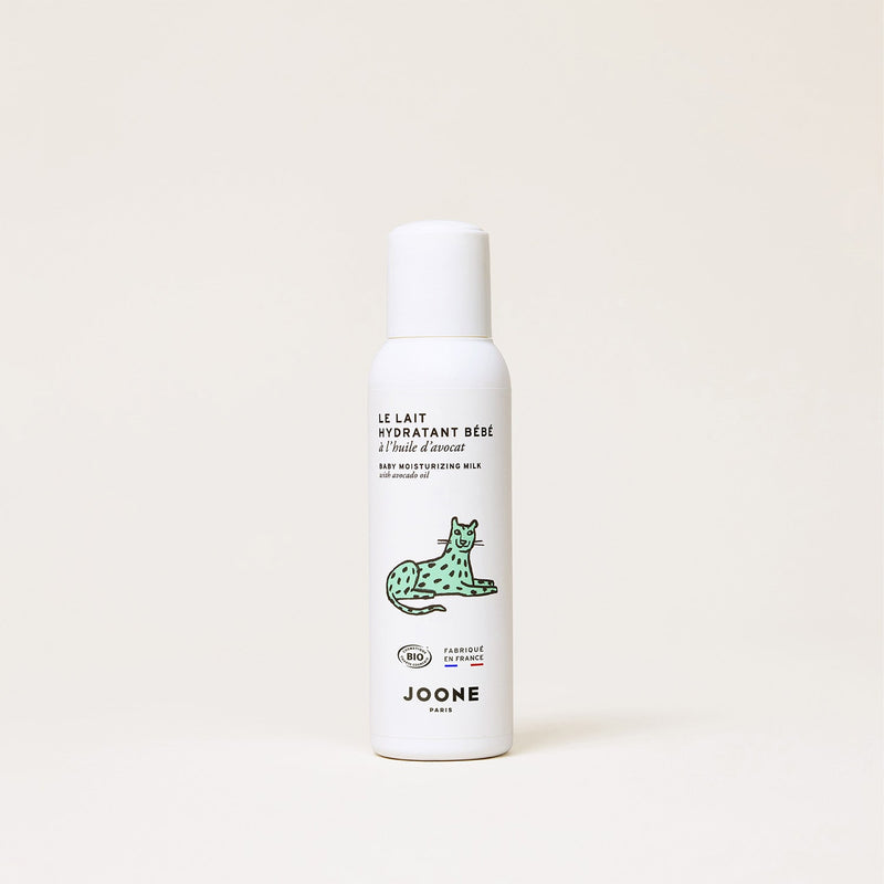 Le lait hydratant bébé en format voyage