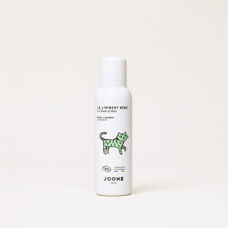 Le liniment bébé en format voyage