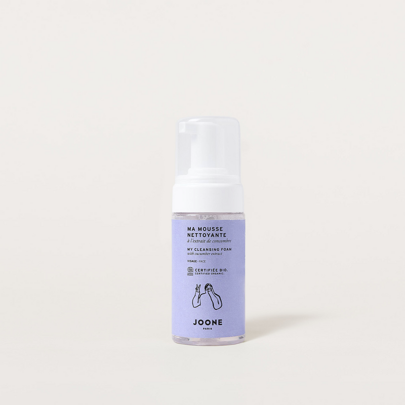 Ma mousse nettoyante visage certifié bio